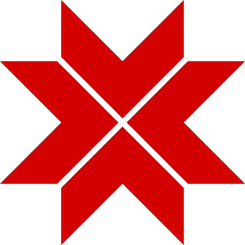 Czerwony symbol solarny